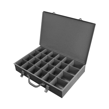 Large Steel 24 Compartment Box